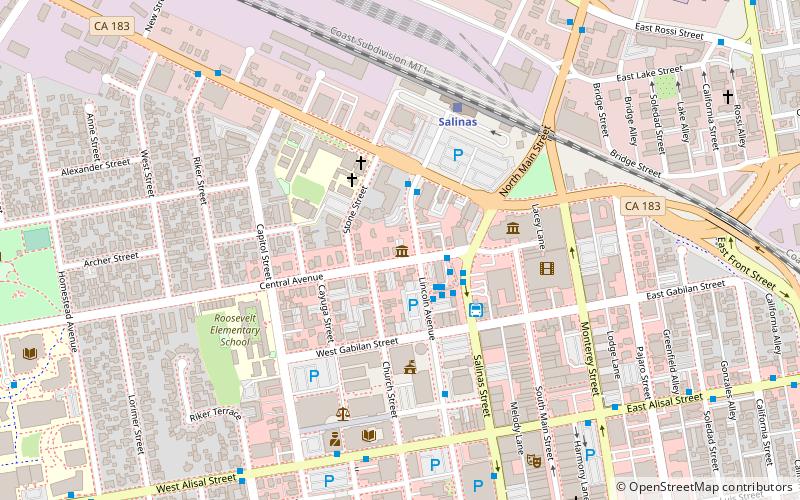 John Steinbeck House location map