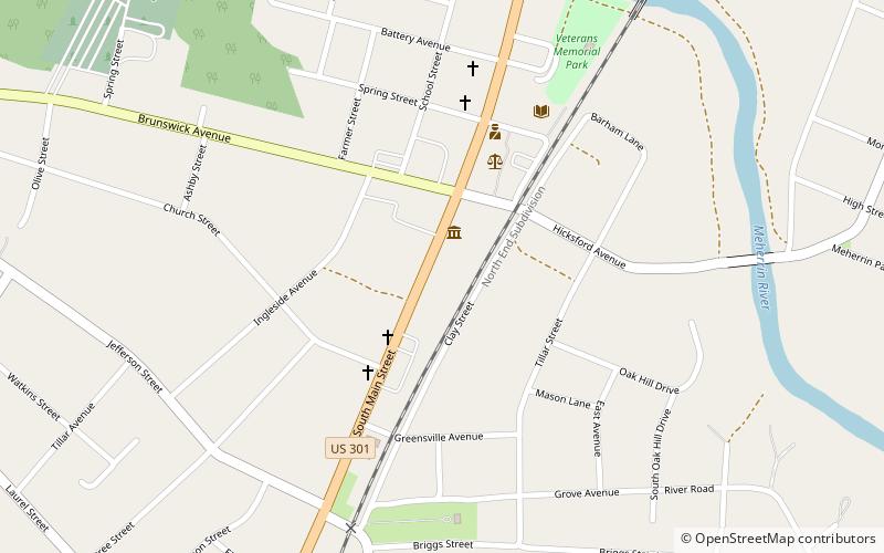 Old Merchants and Farmers Bank Building location map