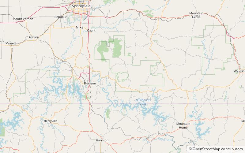 hercules glades wilderness mark twain national forest location map