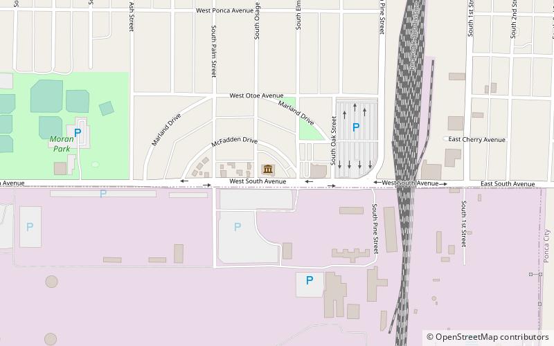 conoco museum ponca city location map