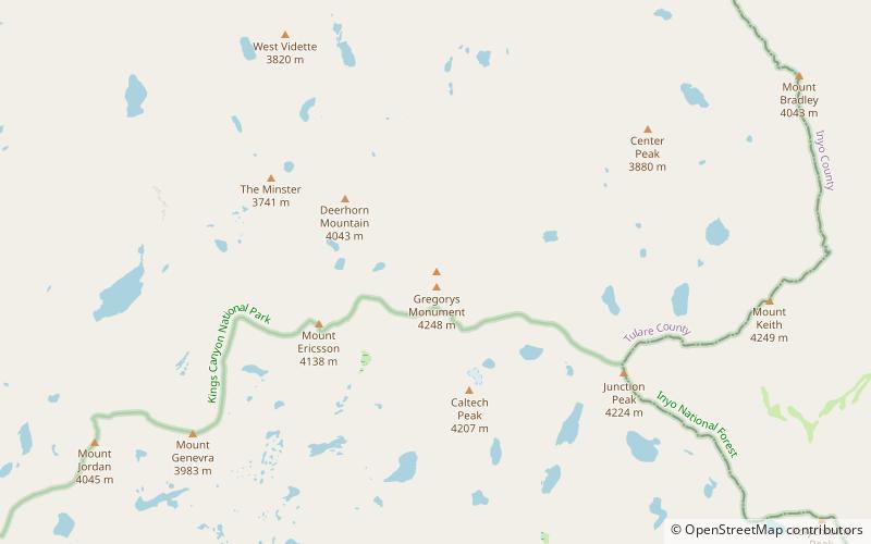 Mount Stanford location map