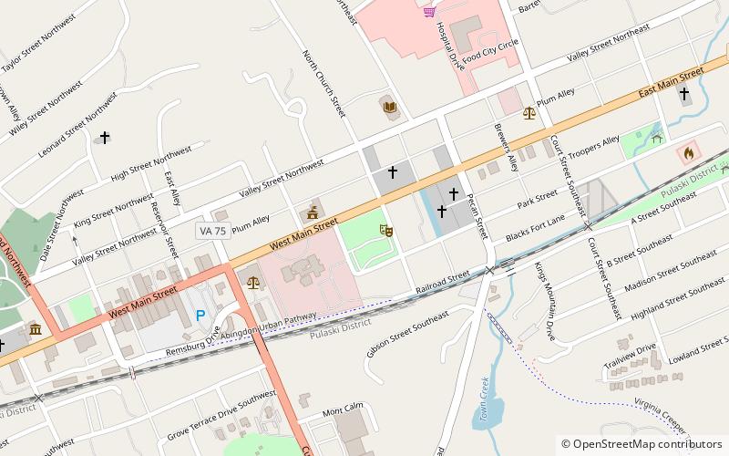 Barter Theatre location map