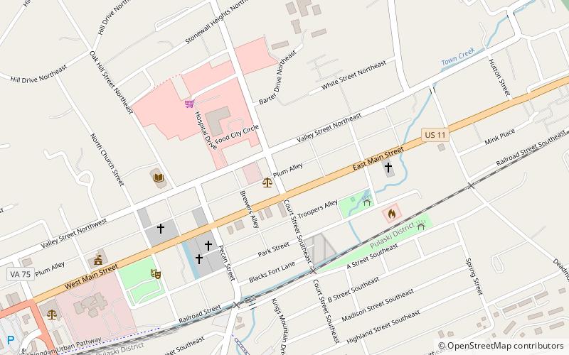 Abingdon Bank location map
