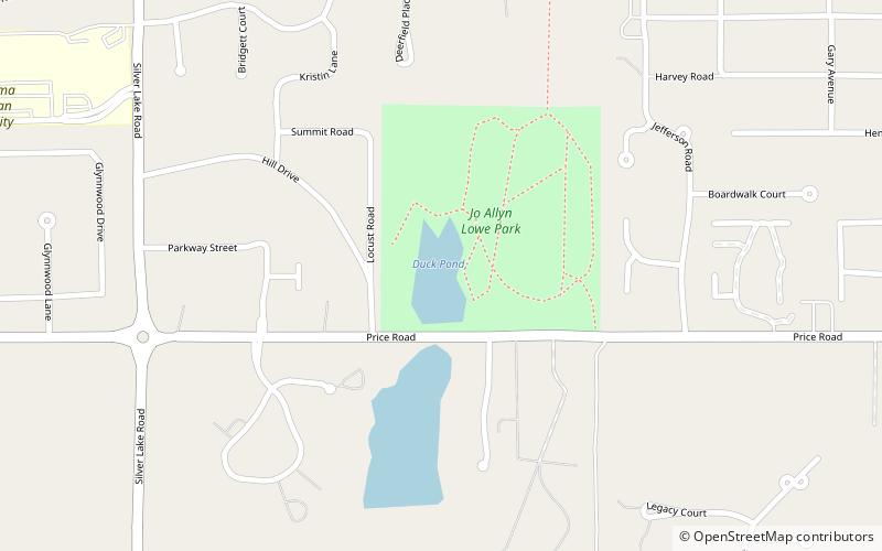 duck pond bartlesville location map