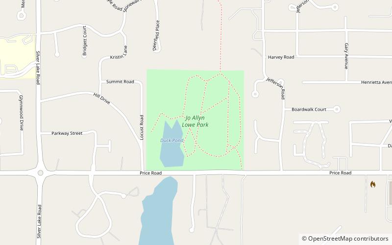 Jo Allyn Lowe Park location map