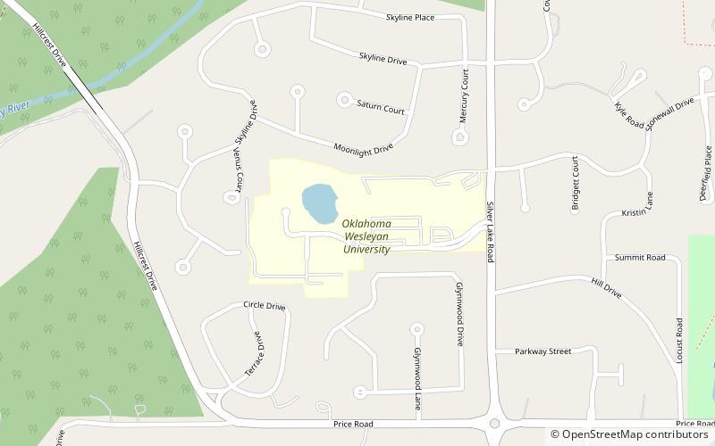 Oklahoma Wesleyan University location map