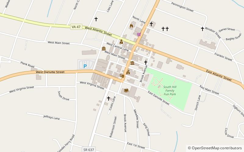 Colonial Theatre location map