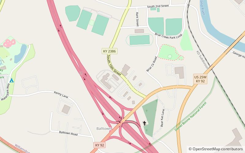 Cumberland Inn & Museum location map