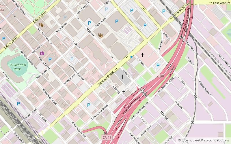 Holy Trinity Church location map