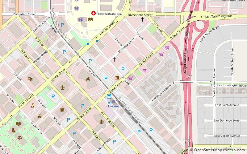 The Meux Home Museum location map