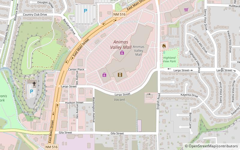 Animas Valley Mall location map