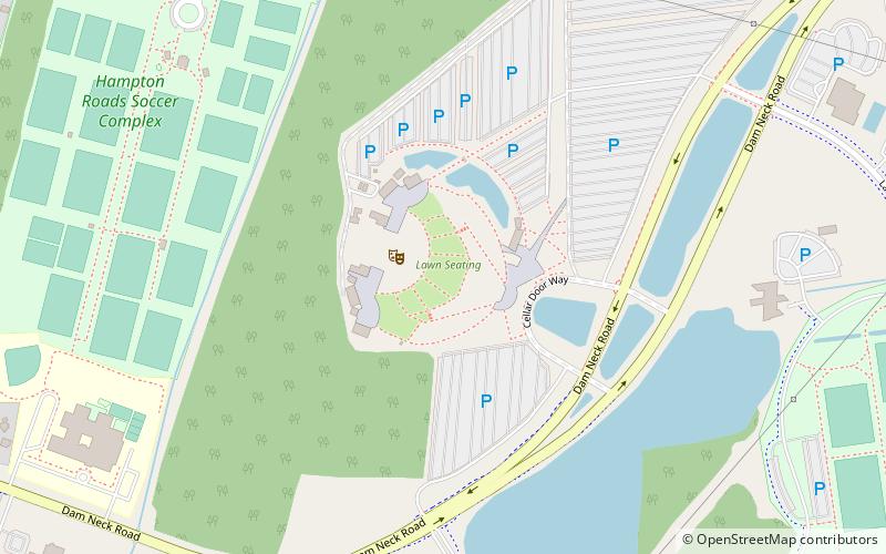Veterans United Home Loans Amphitheater location map