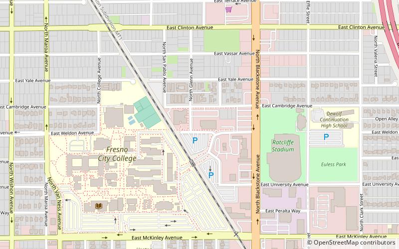 State Center Community College District location map