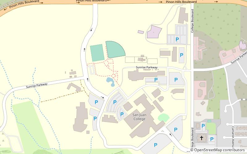 San Juan College location map