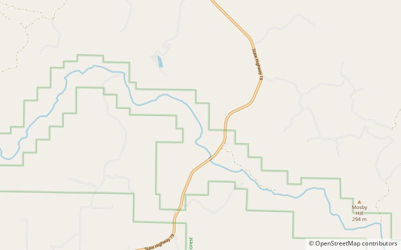 Duncan Hollow location map