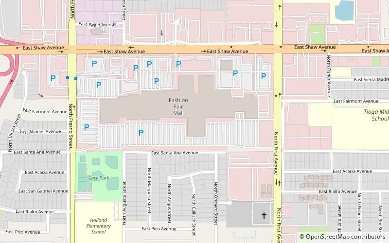 Fashion Fair location map