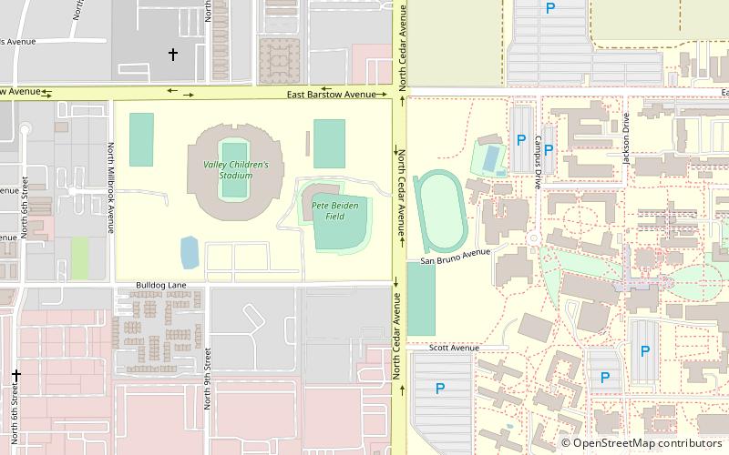 Pete Beiden Field location map