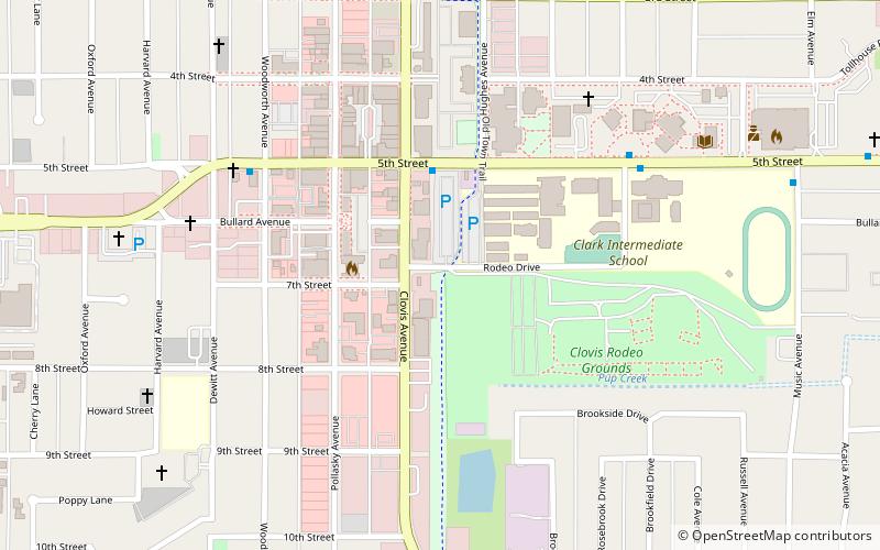 Clovis Rodeo location map