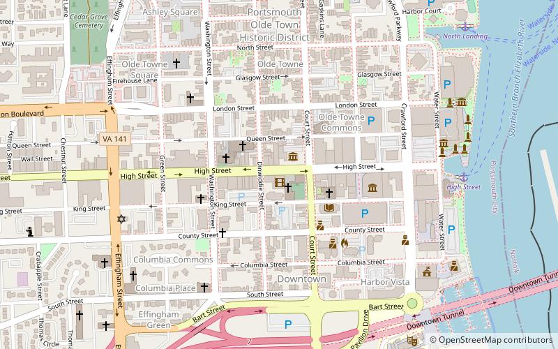 Commodore Theatre location map