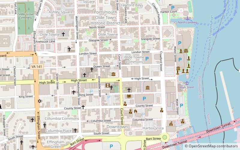 Confederate Monument location map