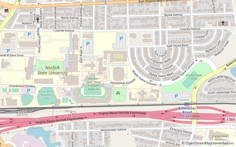 Joseph G. Echols Memorial Hall location map