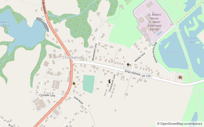 Godwin–Knight House location map