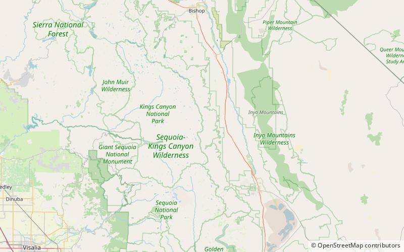 Mount Baxter location map