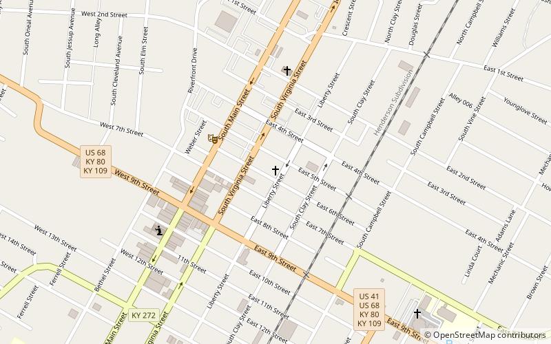 Grace Episcopal Church location map