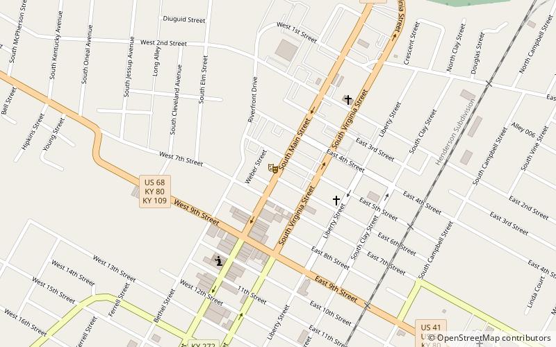 Griffin's Studio location map