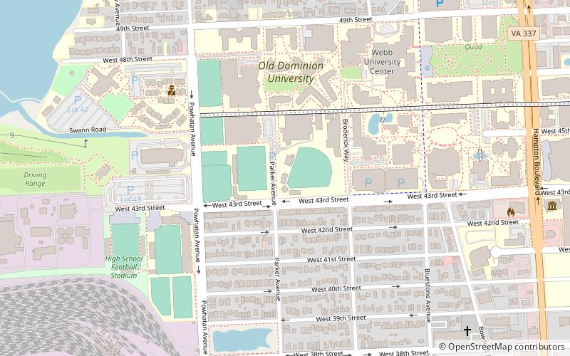 Bud Metheny Baseball Complex location map