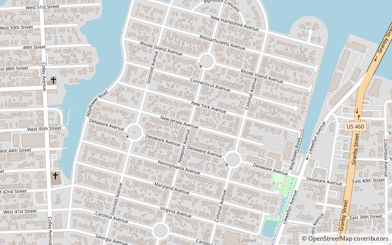 Colonial Place location map