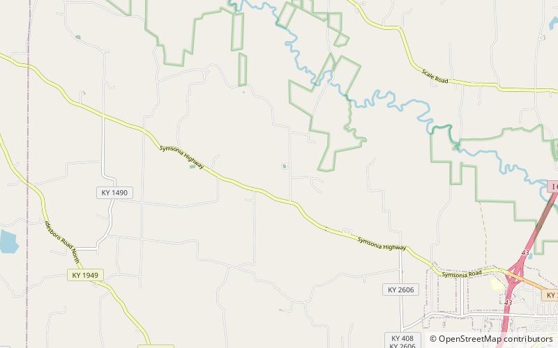 Clarks River National Wildlife Refuge location map