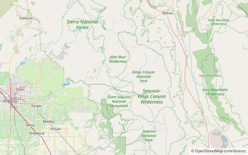 Tehipite Valley location map