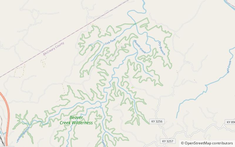 beaver creek wildlife management area beaver creek wilderness location map