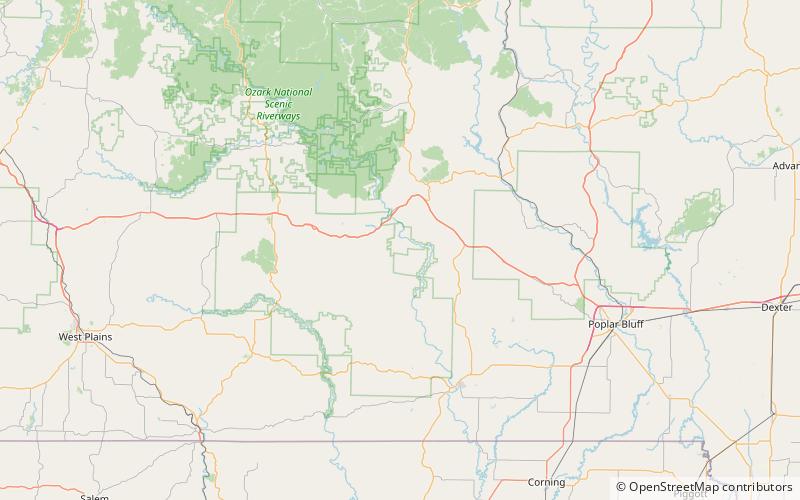 McSpadden Hollow location map