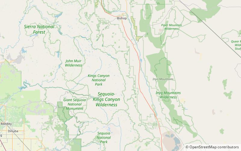 Mount Pinchot location map