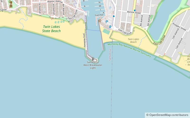 Phare de Santa Cruz location map