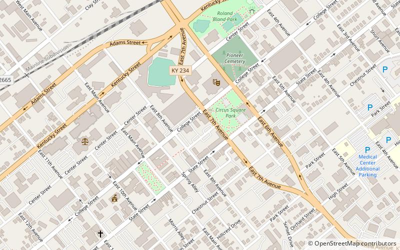 Cecelia Memorial Presbyterian Church location map