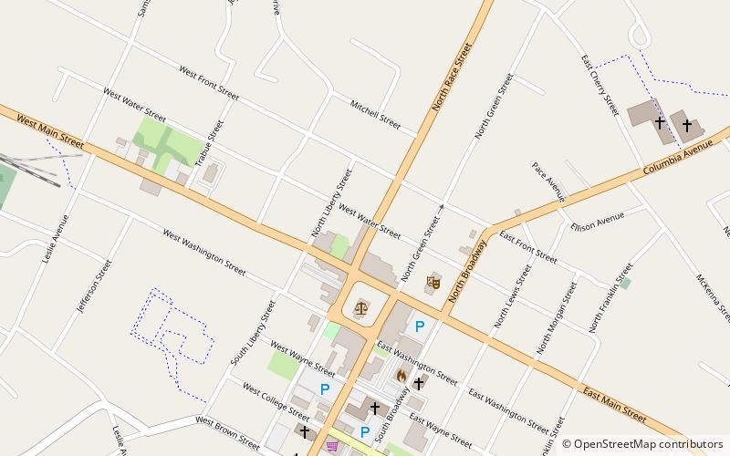 South Central Kentucky Cultural Center location map