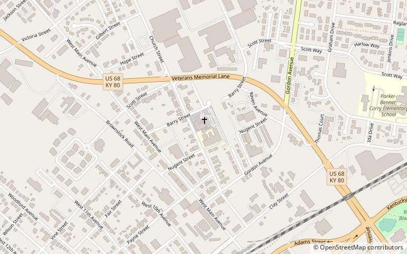 St. Joseph's Catholic Church location map