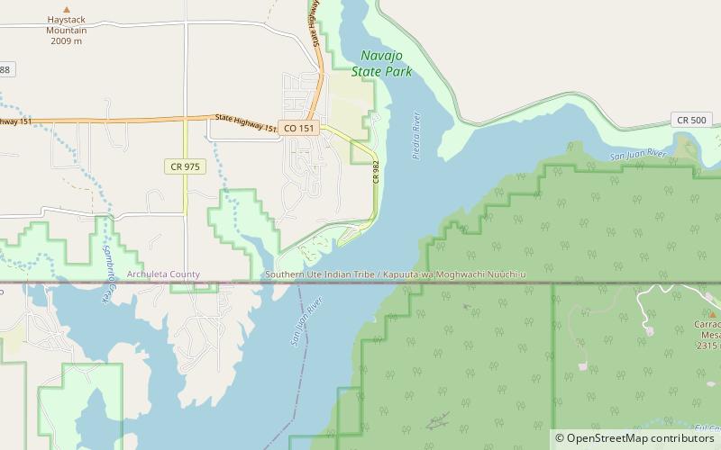 Park Stanowy Navajo location map