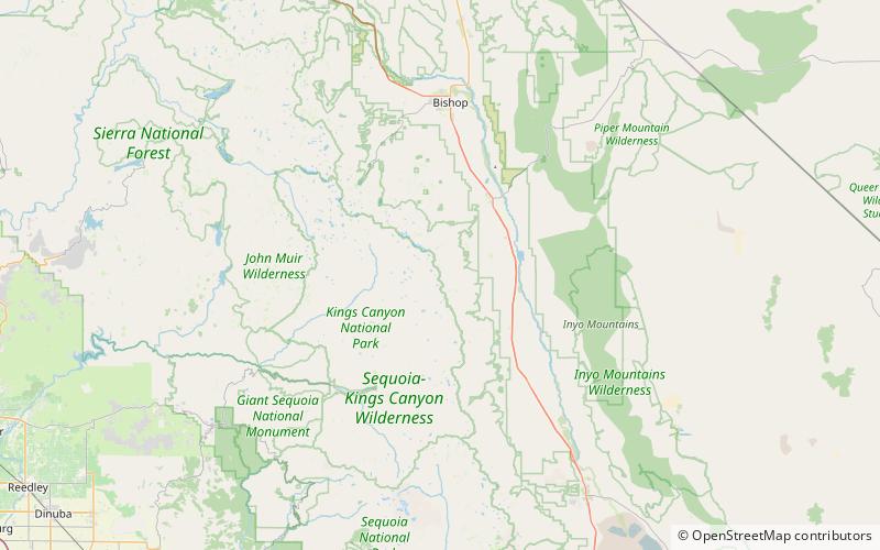 Split Mountain location map