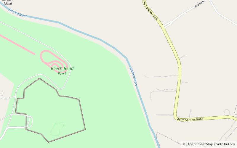 Beech Bend Park location map