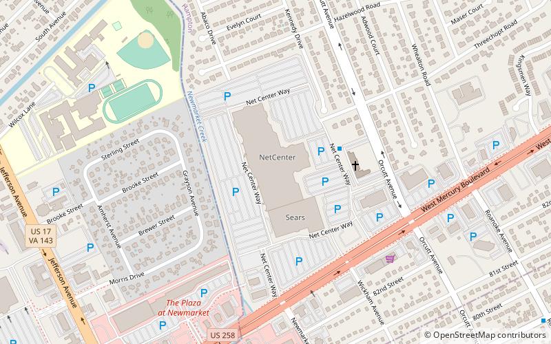 newmarket north mall hampton location map