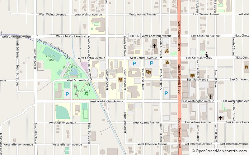 Cowley College location map