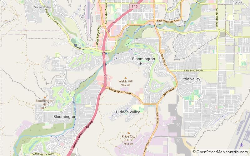 Webb Hill location map