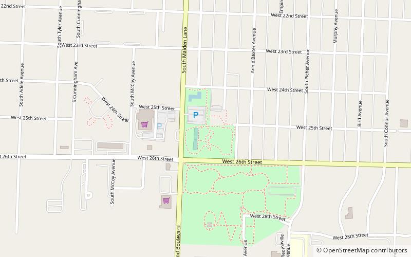 Cunningham Park location map