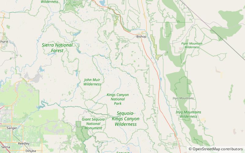 Giraud Peak location map