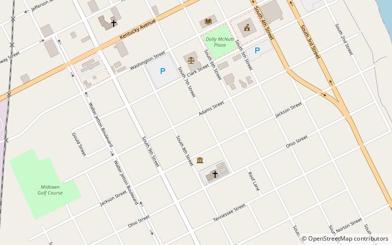 Masonic Temple location map