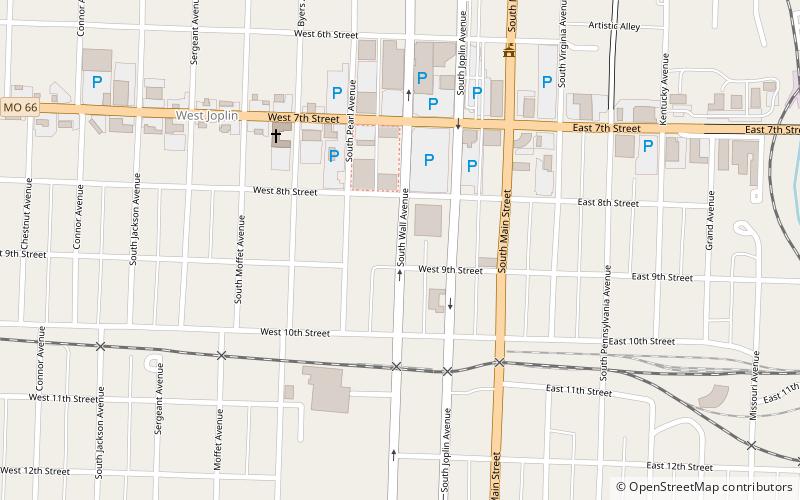 Joplin Carnegie Library location map
